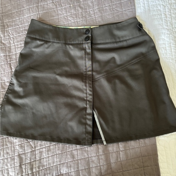 Terry Metro front zip bike Skirt with Front Slit pockets and great detail - Picture 1 of 7